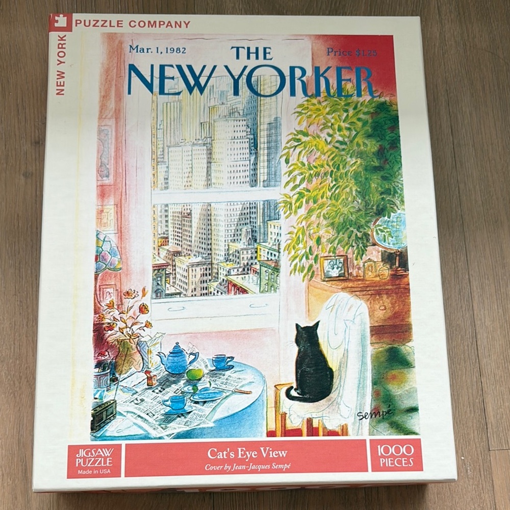 The New Yorker Cat's Eye View Puzzle